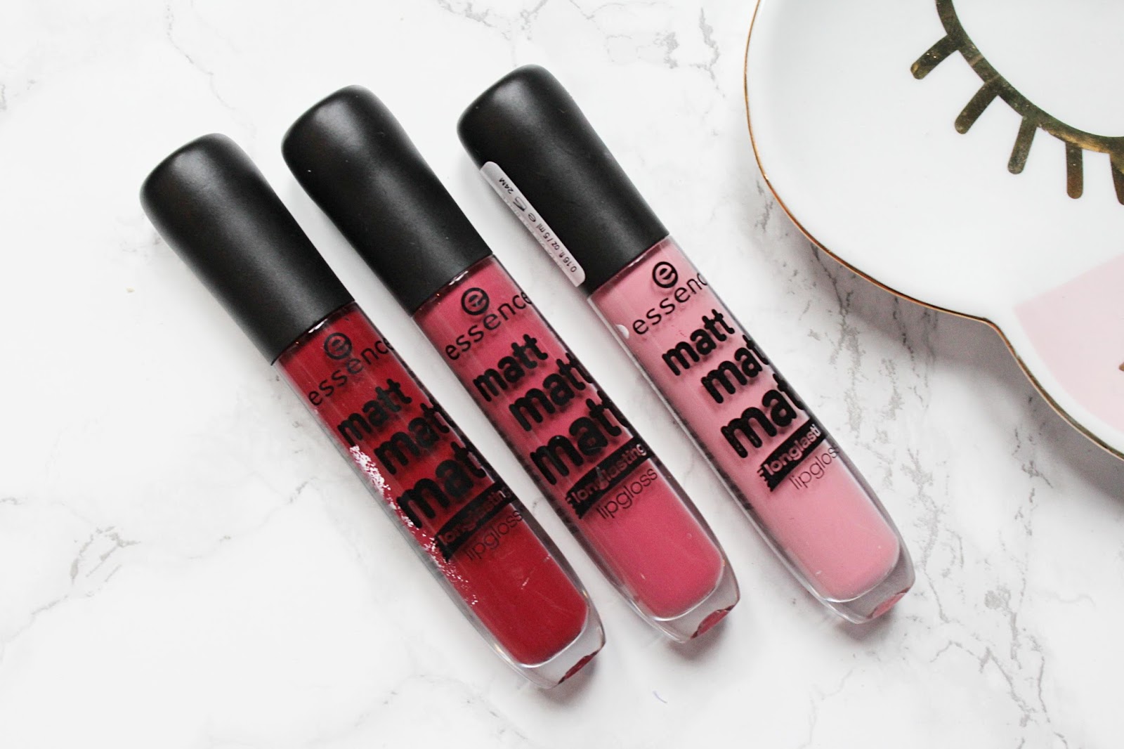 Essence Matte vs Shine Lip Glosses Hannah Heartss