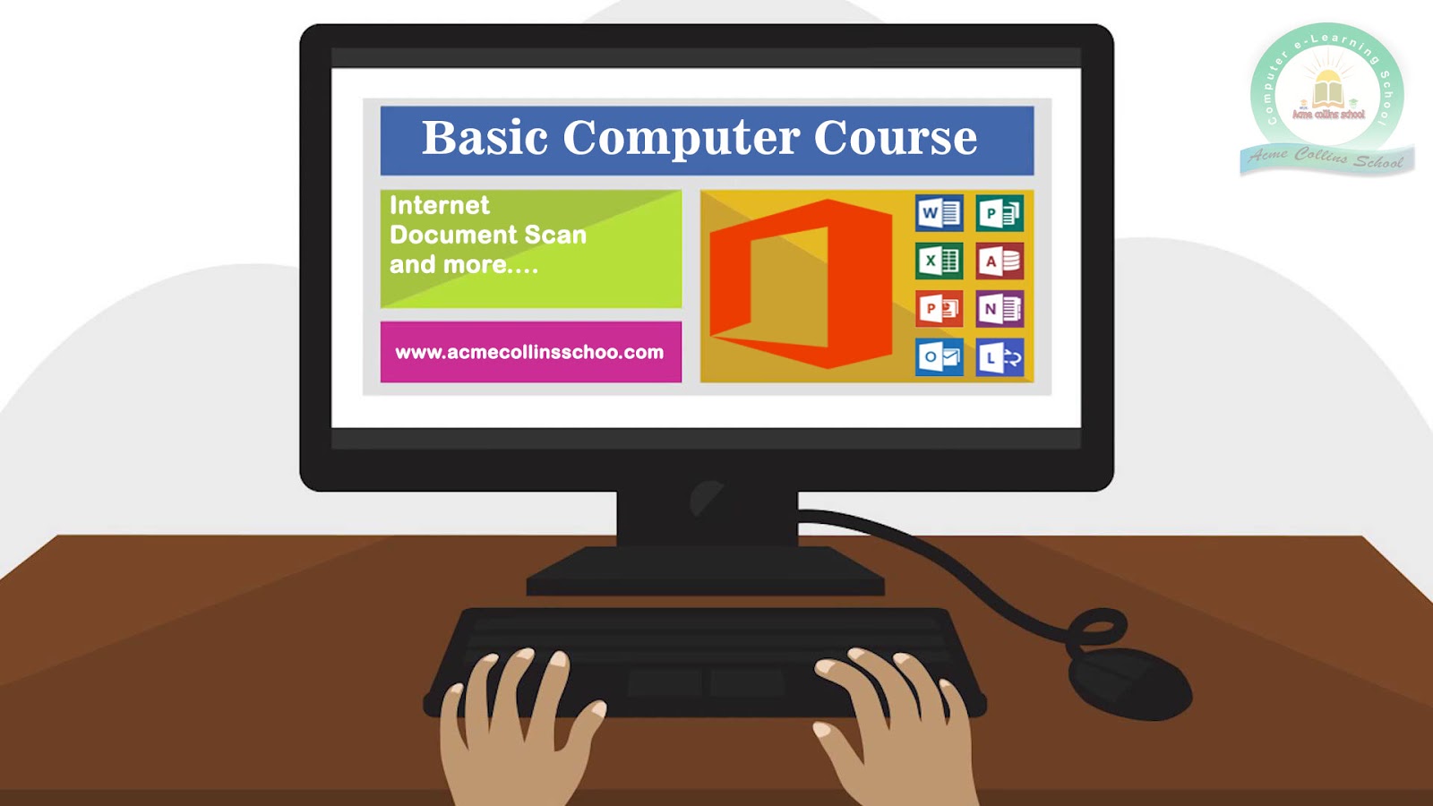 Ms-Excel Ms-PowerPoint. Internet