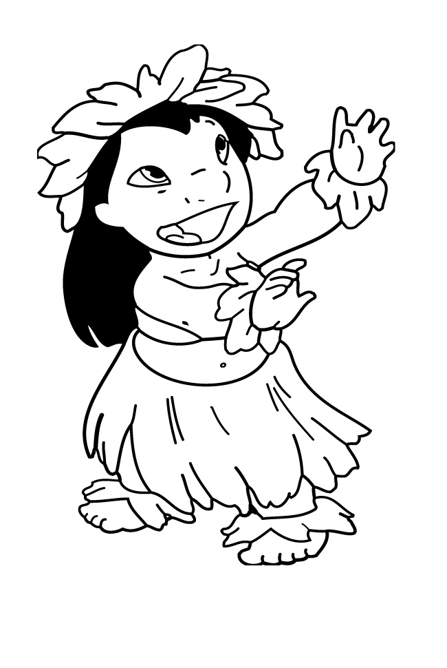 Hawaiian Flowers Coloring Pages - Free Printable Coloring Page Collections