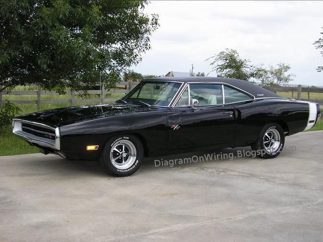 Dodge Charger R/T SE and 500 1970 Complete Wiring Diagram ... 440 dodge wiring diagrams 