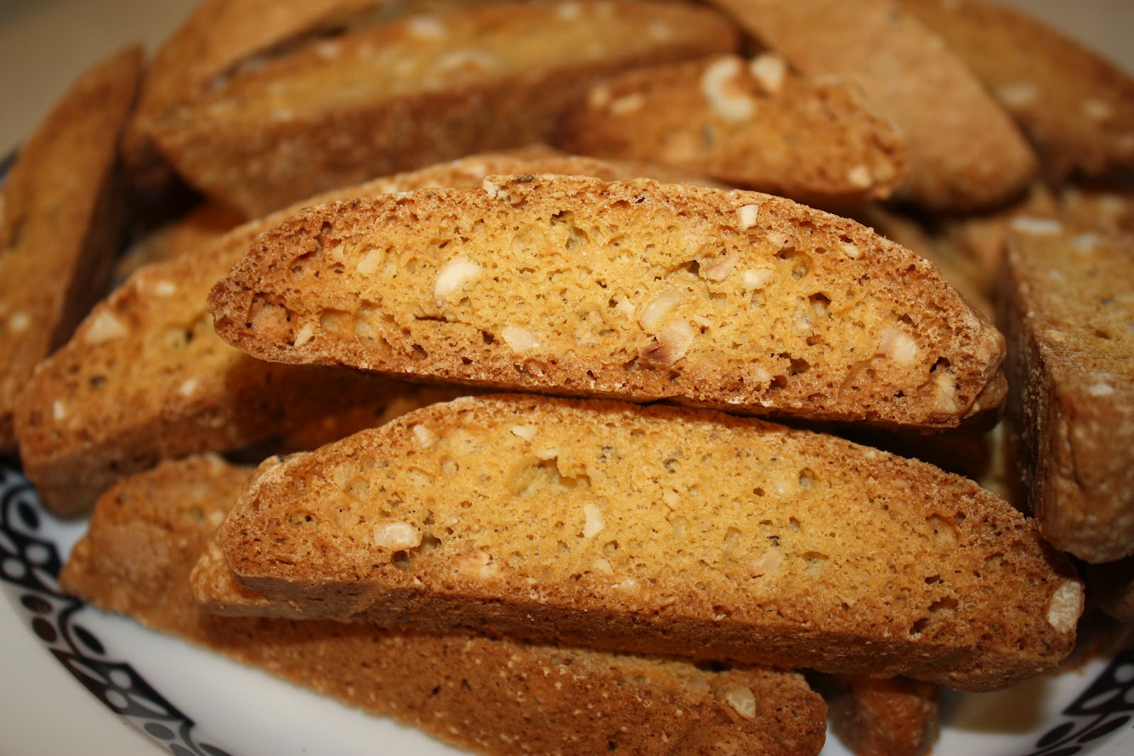 Kathleen's Baking Adventures Hazelnut Biscotti TWD Baking with Julia