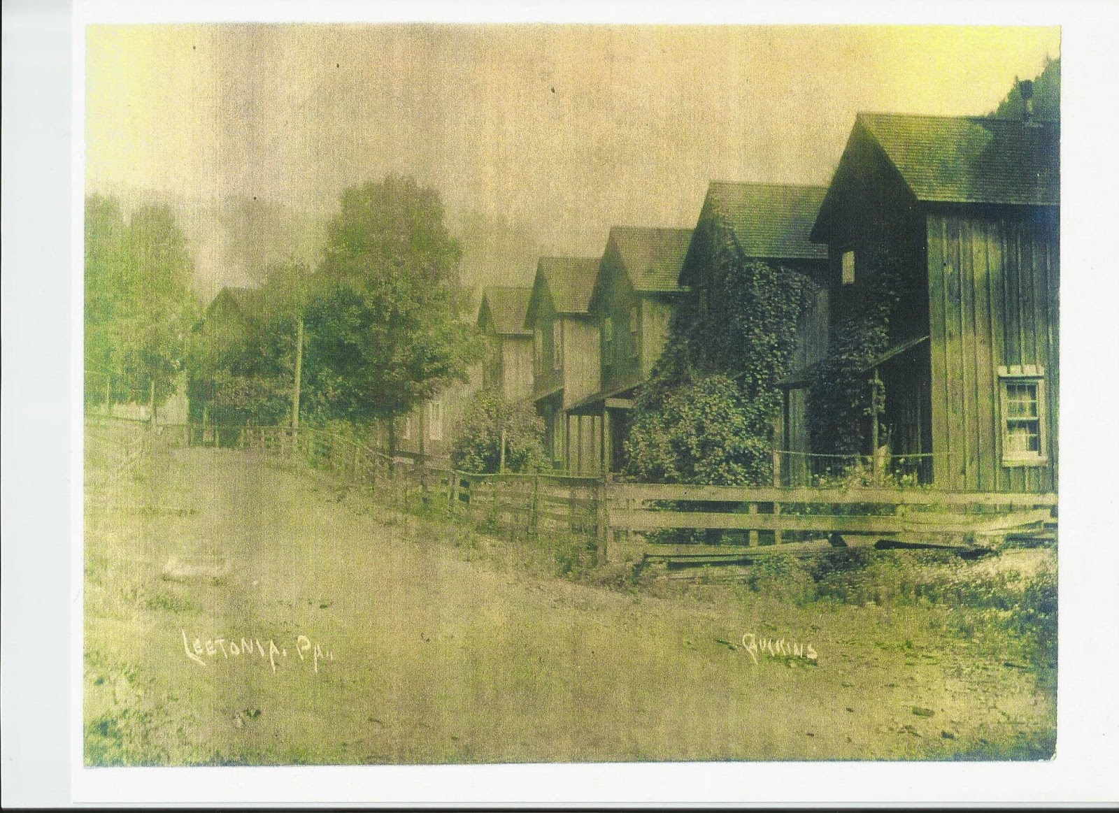 Lost in Leetonia Downtown Leetonia late 1800's