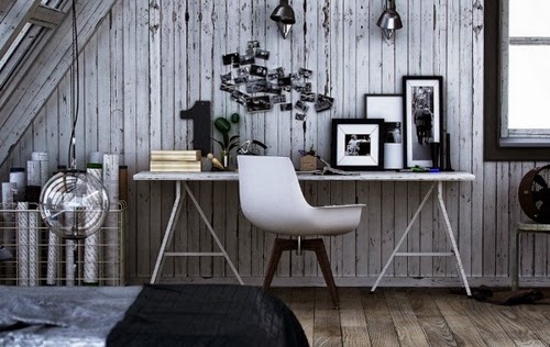 Workspace rustic-industrial