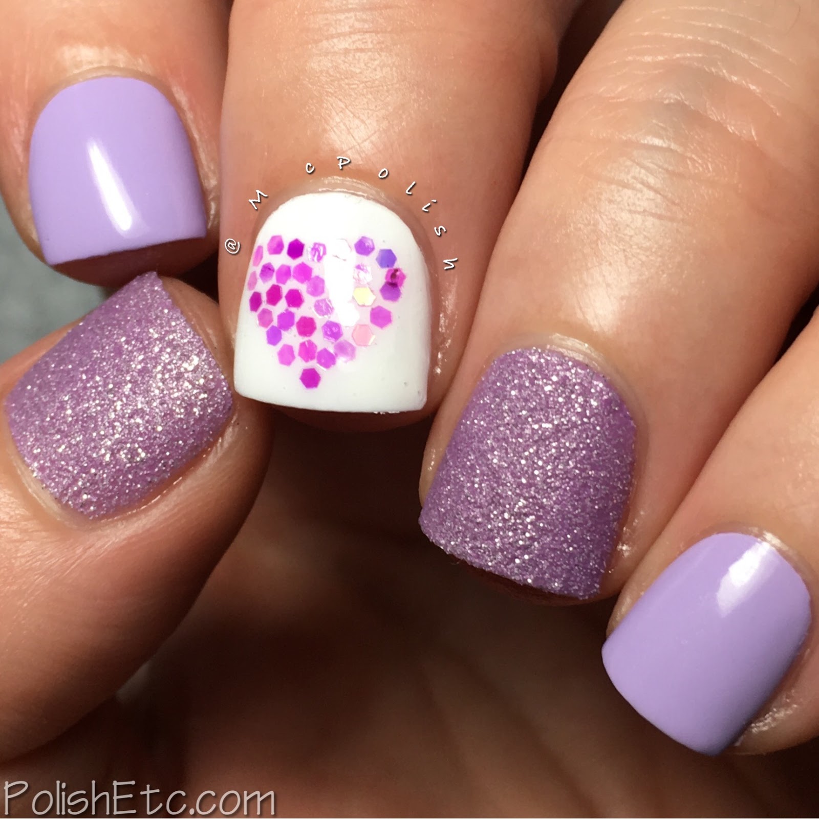 Purple skittlette for the #31DC2017Weekly - McPolish  - Zoya Stevie and Abby