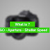 What is ISO - Aperture - Shutter Speed Meaning in Hindi