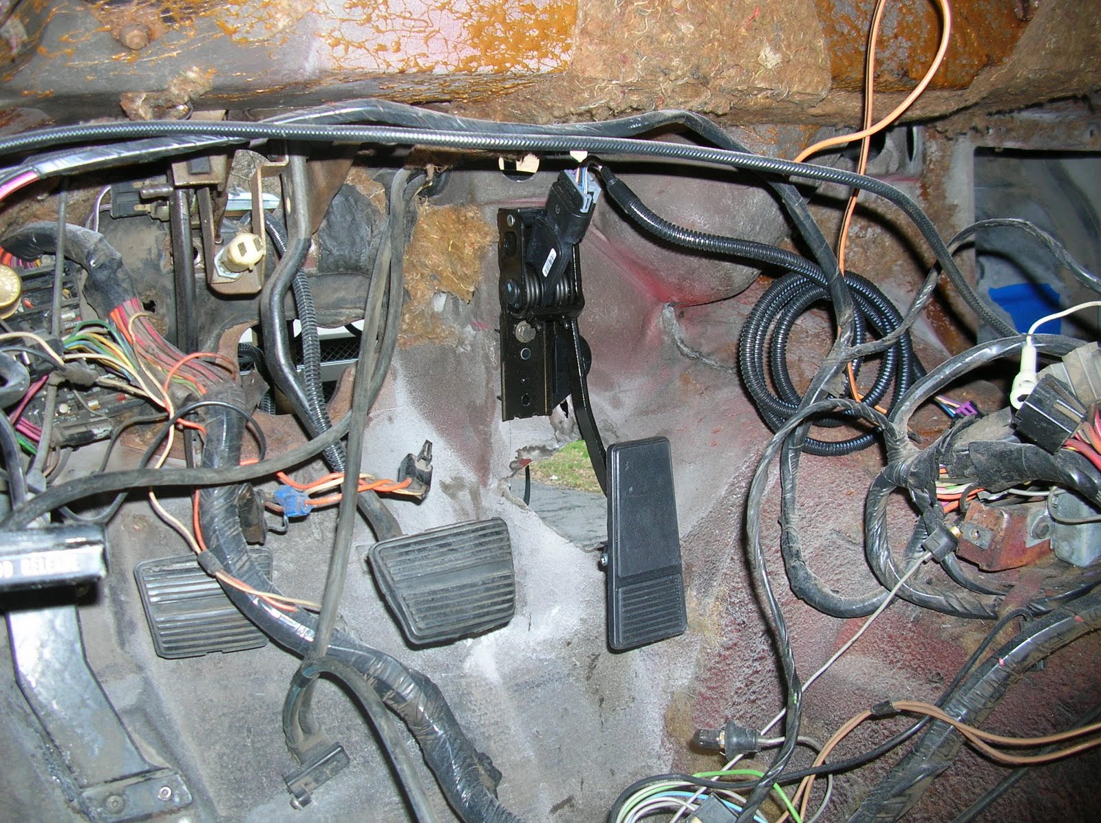 Firewall and Inner Fender Repair Work Continues