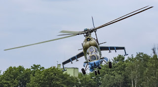 Senegalese air force mil mi 35 hind helicopter