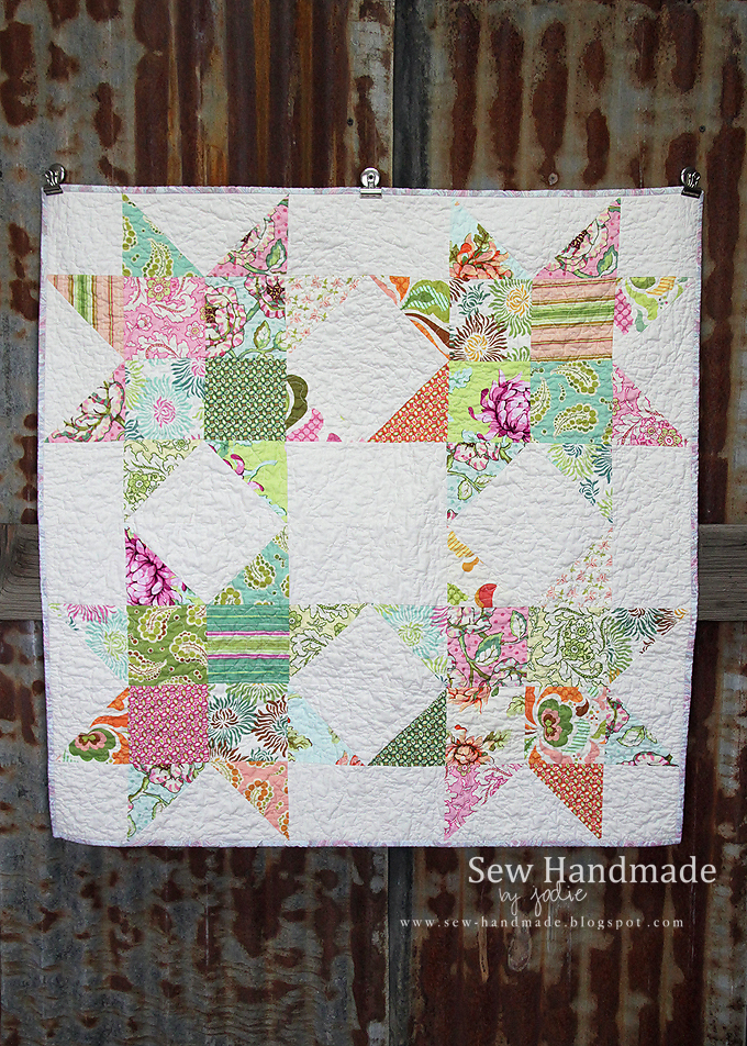Sew Handmade Stars Quilt