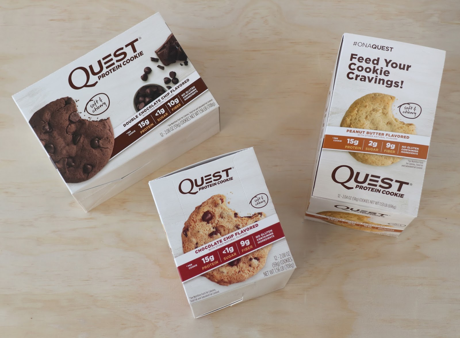 Carlee McDot REVIEW Quest Protein Cookies