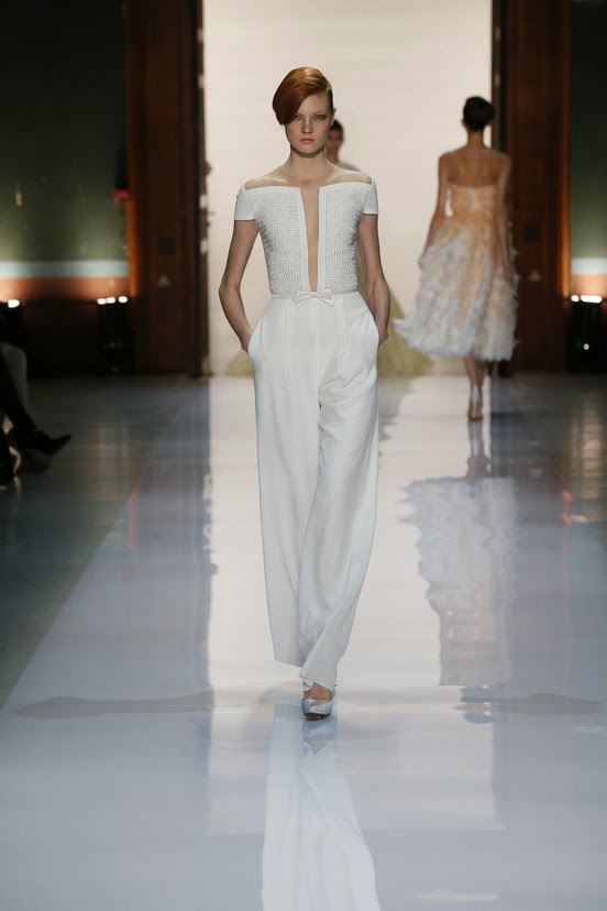 ANDREA JANKE Finest Accessories: GEORGES HOBEIKA Spring 2014 Couture