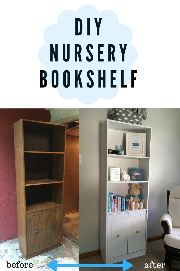 Everyday Kate Diy Nursery Bookshelf