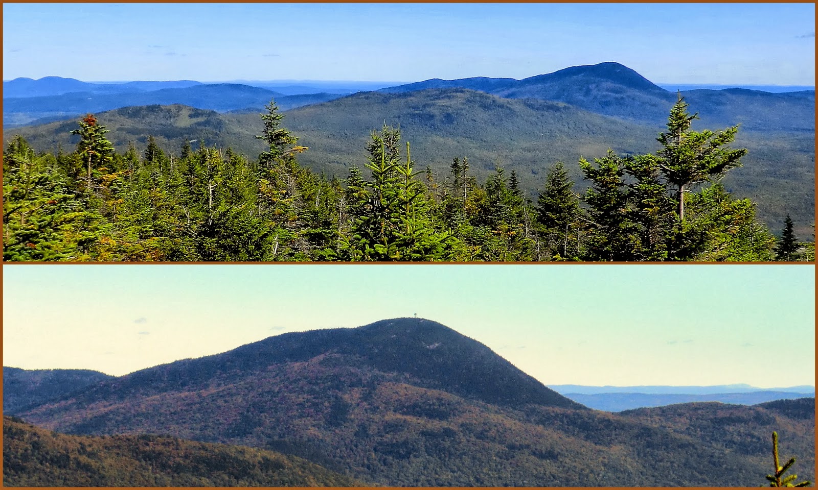 1HappyHiker A Trek to Blueberry Mountain (the one near Weld, Maine)