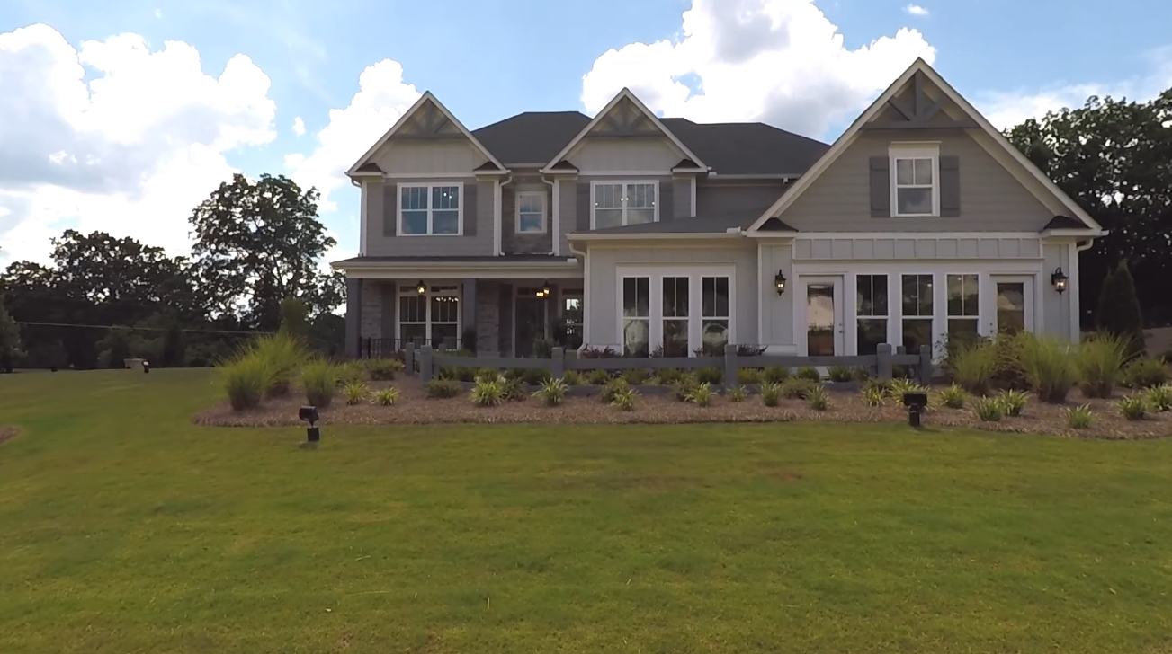Interior Design Tour vs. INSIDE TOLL BROTHERS DECORATED 5 BDRM MODEL HOME N. OF ATLANTA - BP $414,900