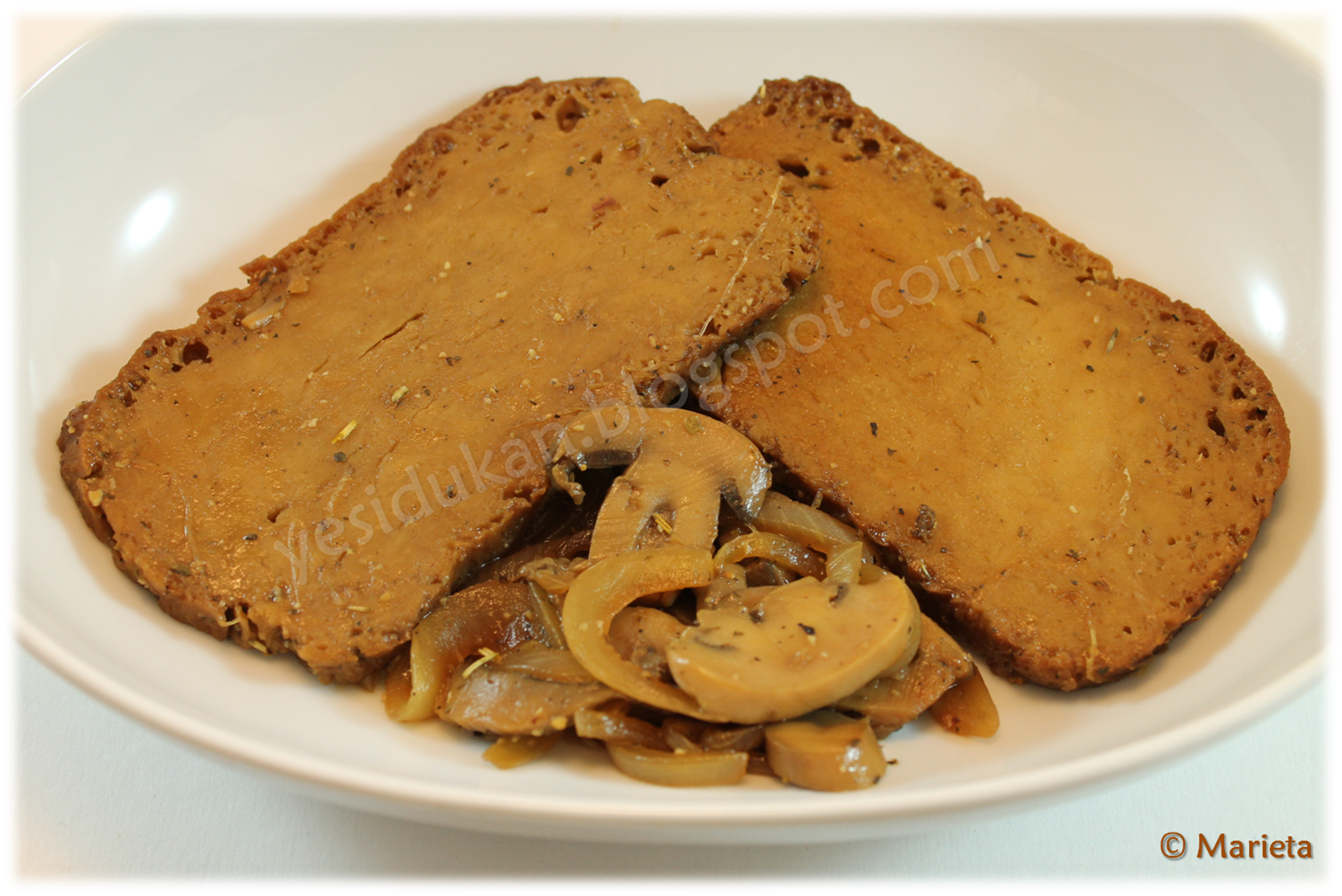 Yes, I Dukan! Seitán encebollado Dukan