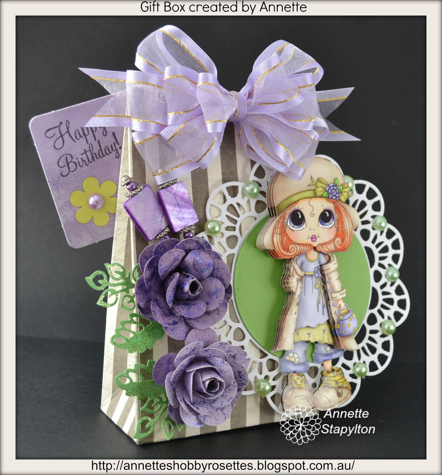 Hobby Rosettes 23rd July 2016 Gift Bag for Rose