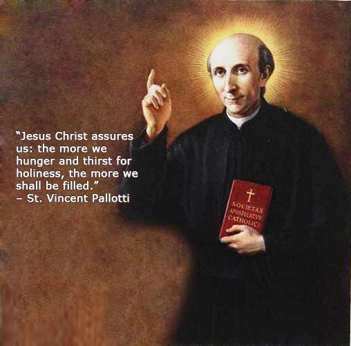 Saint January 22 : St. Vincent Pallotti a Priest Devoted to Our Lady ...