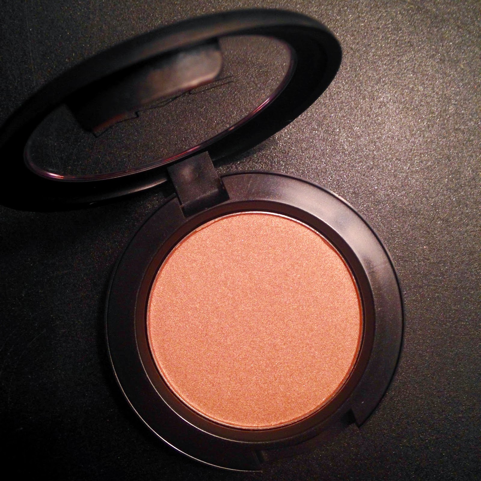 The Epitome of a Golden Glow Mac Trace Gold Blush jackie 0. monroe