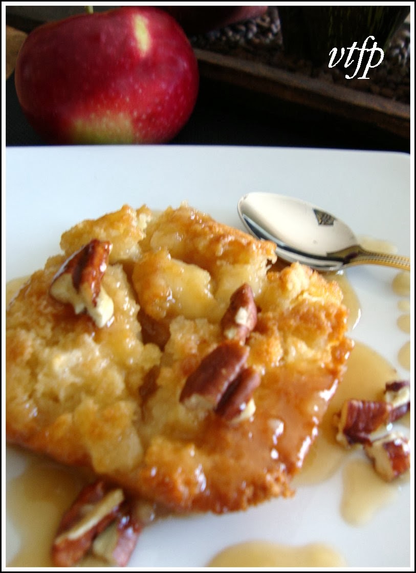 Viens te faire plaisir Pouding chômeur aux pommes