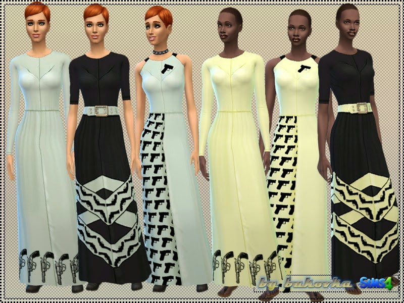 My Sims 4 Blog: Bonnie Dresses by Bukovka