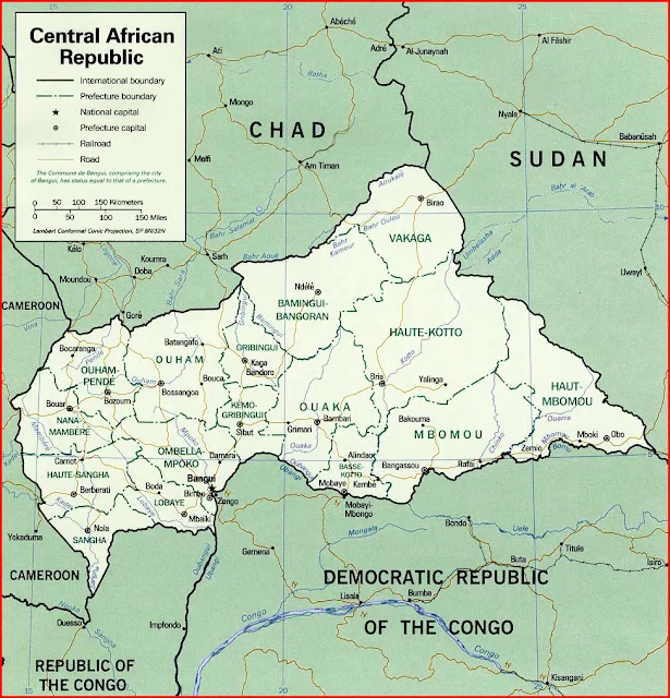 image: Map of Central African Republic