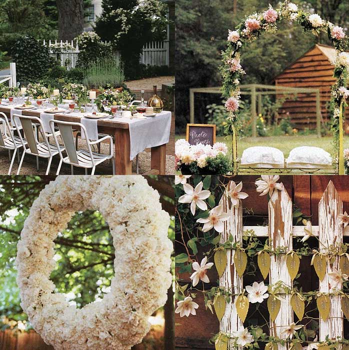 Home Decor Ideas Backyard Wedding Ideas For Spring