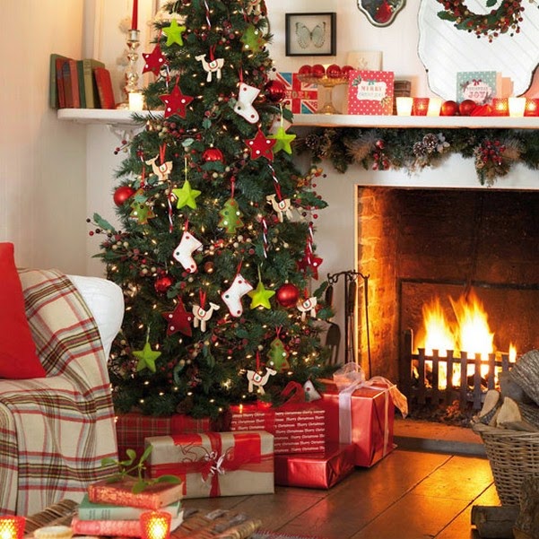 Ideas for decorating the house and Christmas tree