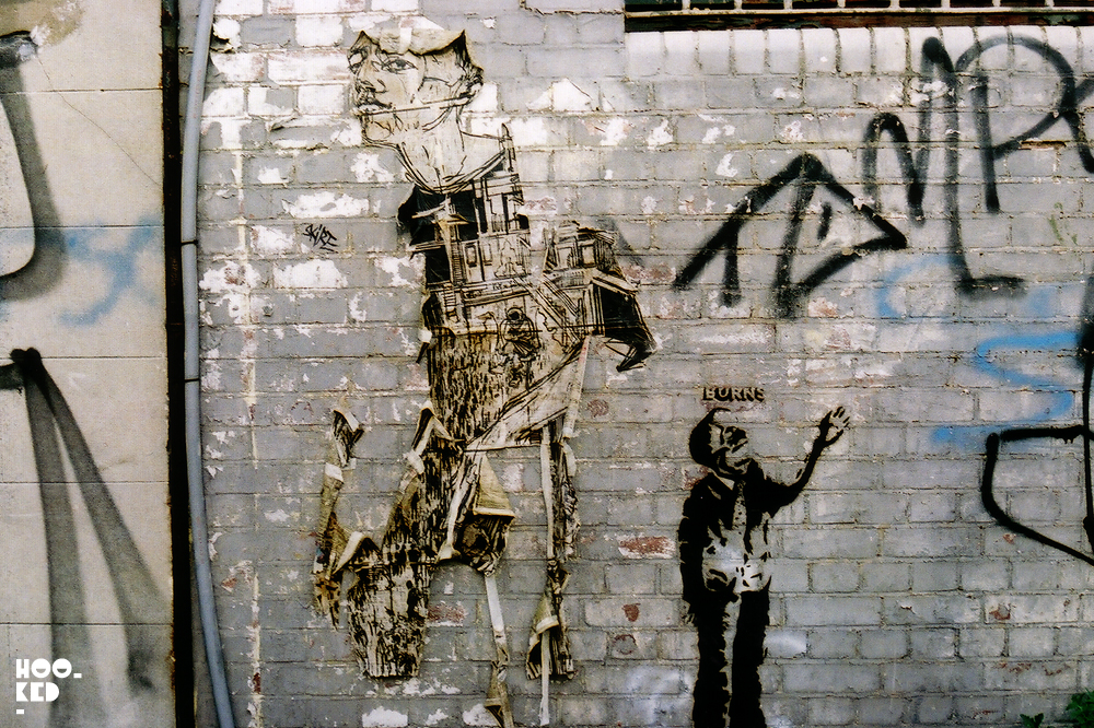 London Street Art by NY based artist Swoon London Street Art by NY based artist Swoon
