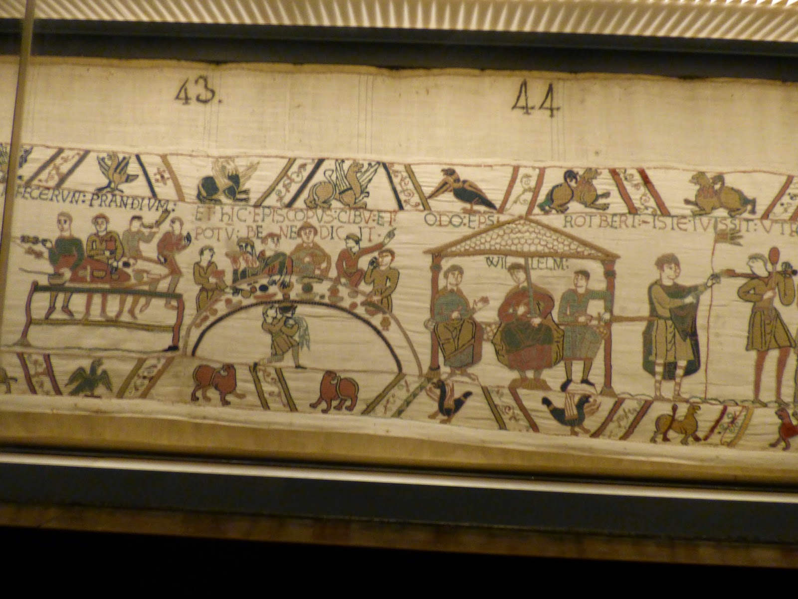 Travelling with Maveling The Bayeux Tapestry.