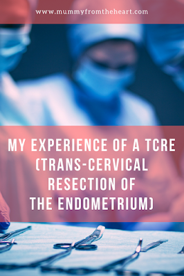 A personal account of undergoing a Trans-cervical Resection of the Endometrium (TCRE), the full low-down, preparation, the actual operation and my recovery after.