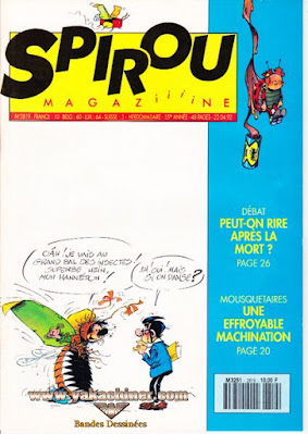 Spirou Magaziiiine, numéro 2819, année 1992