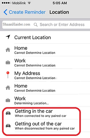 HOW TO : Receive iPhone Reminders When You Get In or Out of Car