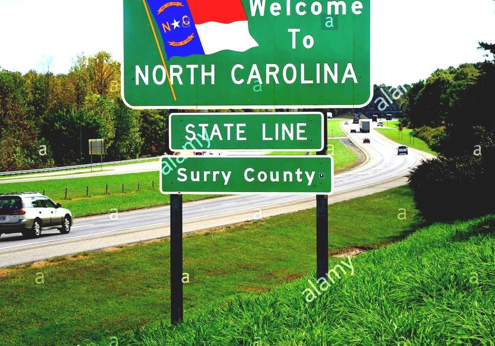 North Carolina North Carolina Sign