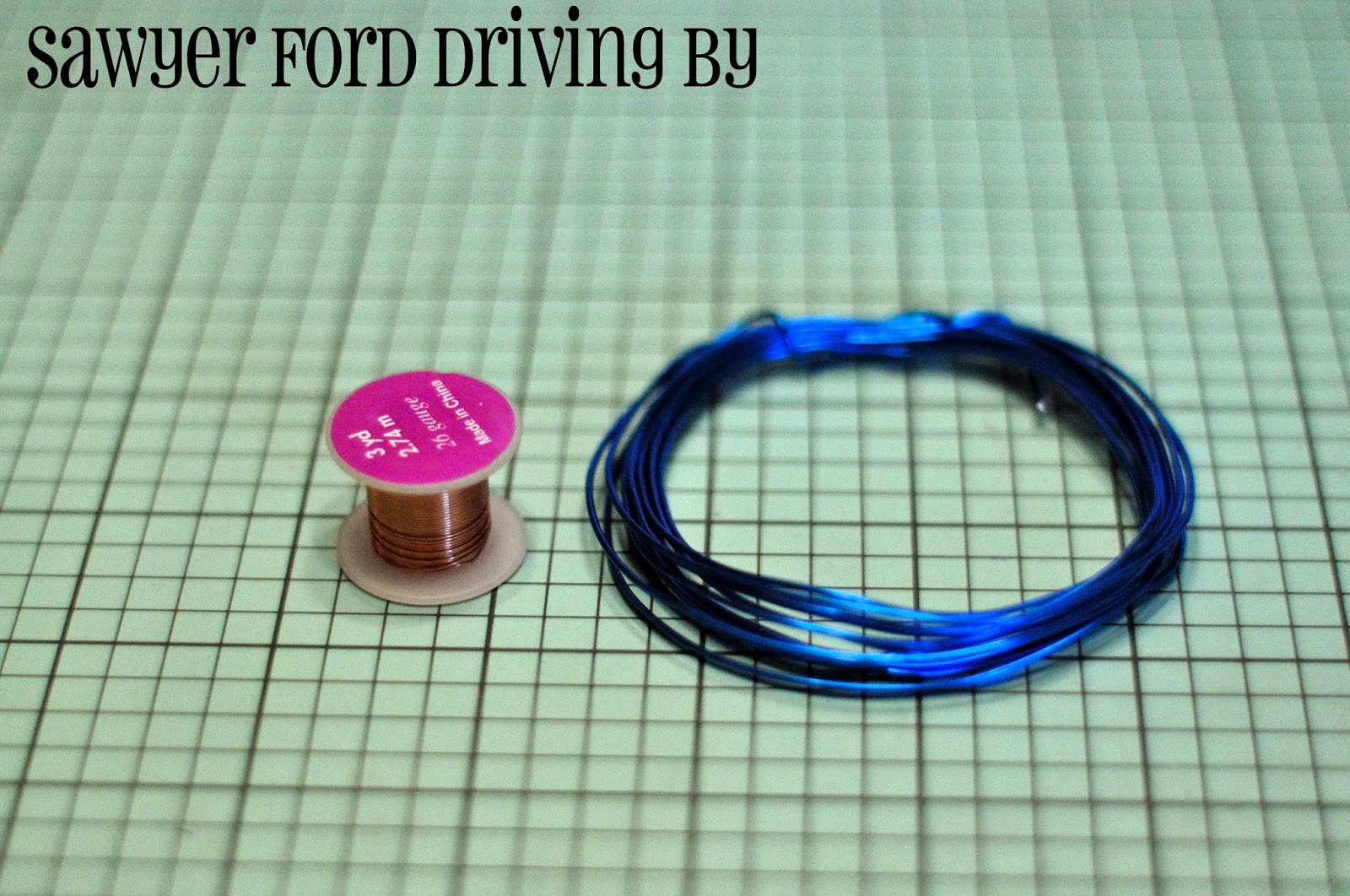 Sawyer Ford Driving By Coiled Wire Bracelets