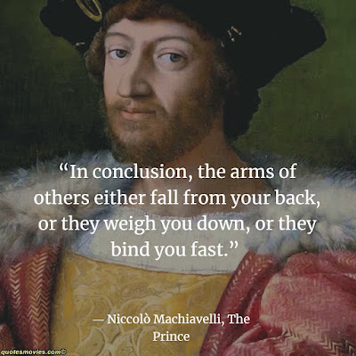Best Machiavelli inspiring quotes