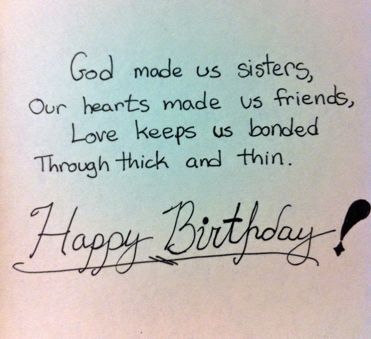 Birthday Wishes Sister Birthday Wishes Sister