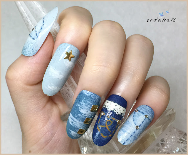 [Jean Nail Art] for summer nails 청바지 네일아트 디자인!