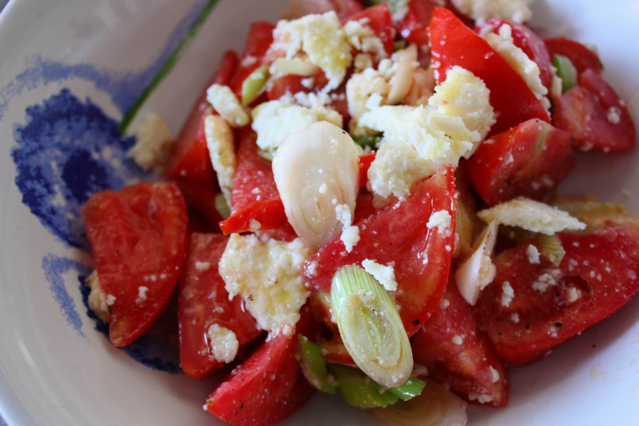Espresso Style: Tomato Cheese Salad (Not Caprese)