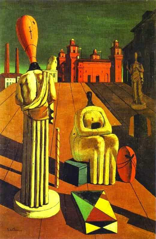 As Musas Inquietantes - Giorgio de Chirico ~ Representante da pintura metafísica