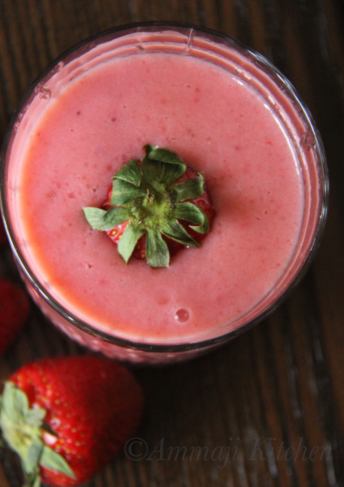 Strawberry Pear Smoothie 