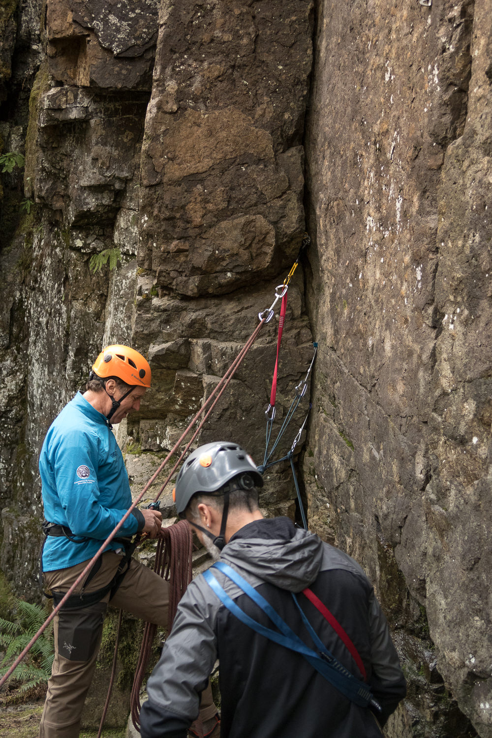 Island Alpine Guides Learn to Lead Climb Vancouver IslandA