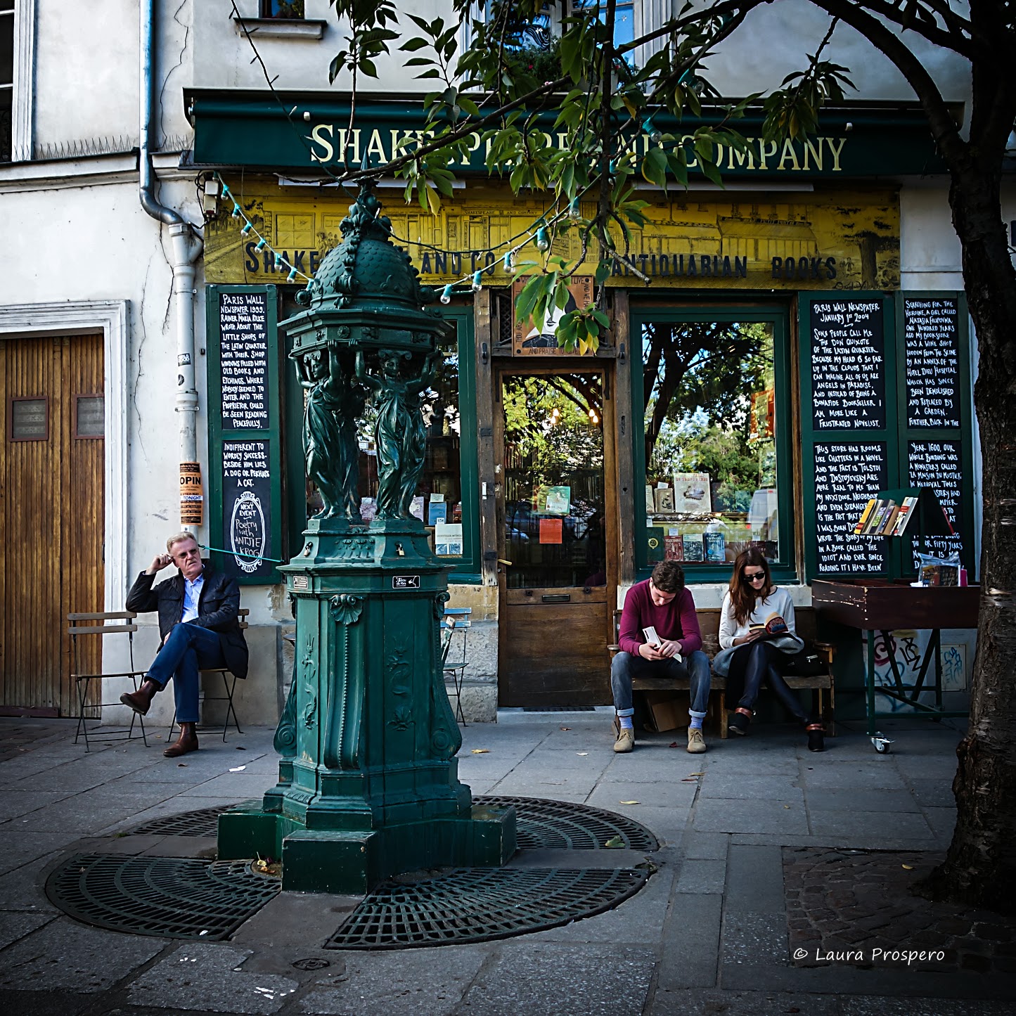 Fontaine Wallace / Shakespeare and Company © Laura Prospero