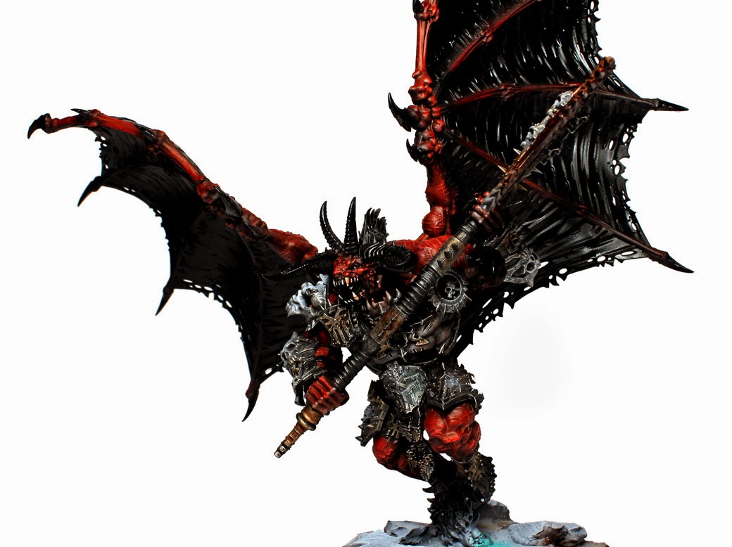 Showcase Chaos Daemons BloodThirster of Insensate Rage Tale of Painters
