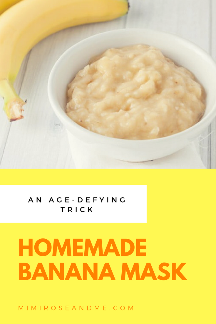 THE BEAUTY EDIT Homemade Banana Mask — Mimi Rose and Me