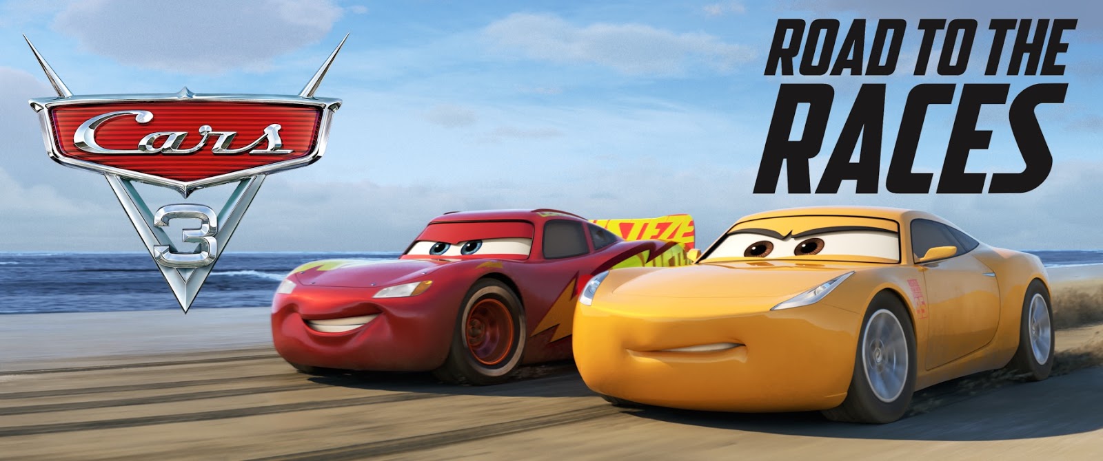 lightning mcqueen road