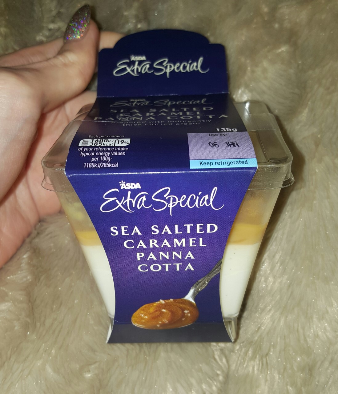 Trust Me Treats ASDA Extra Special Sea Salted Caramel Panna Cotta review