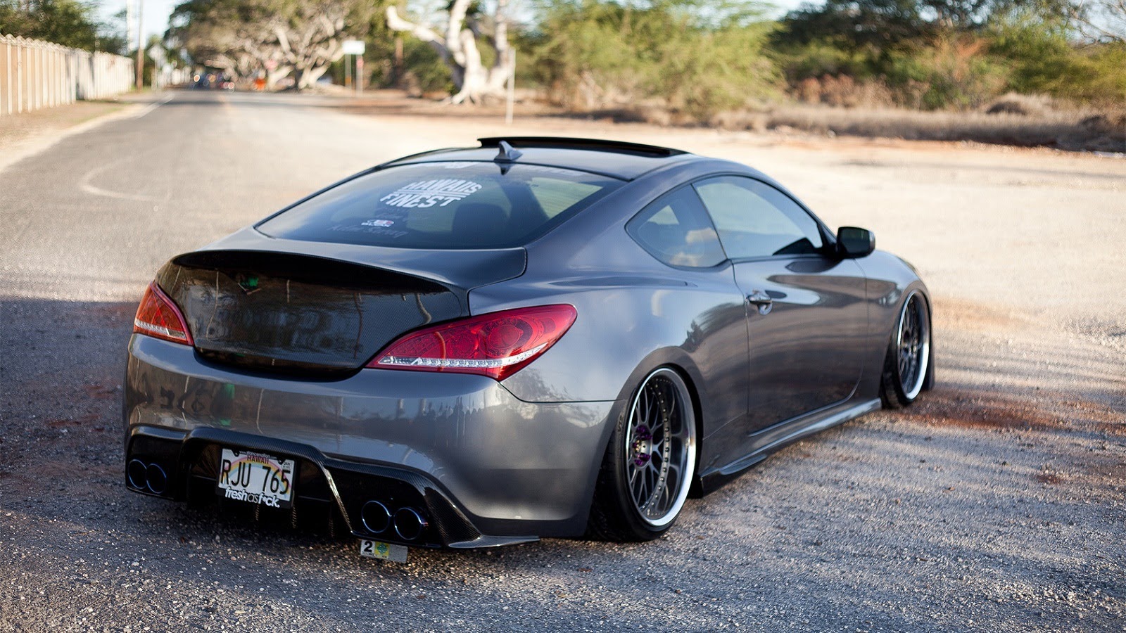 Hyundai Genesis Coupe stance