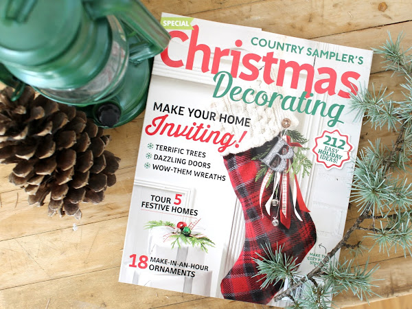 Featured in Country Sampler's Christmas Decorating Magazine