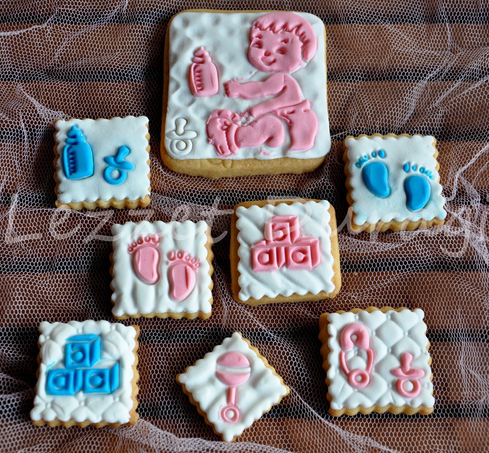 Lezzet Duragi Bebek Temalı Kurabiyeler