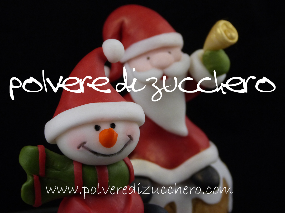 Tutorial Babbo Natale Pupazzo Di Neve Renna In Pasta Di Zucchero E Panettone Polvere Di Zucchero Cake Design E Sugar Art Corsi Decorazione Torte Cupcakes E Fiori Shop On Line