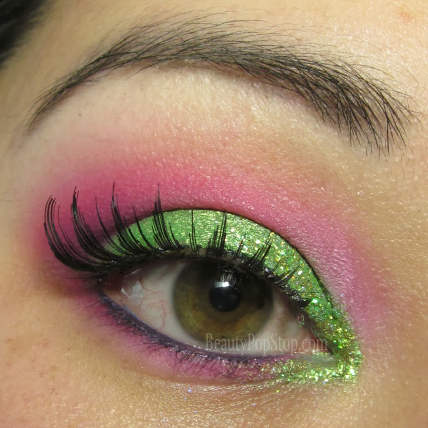 BeautyPopStop Hot Pink Petals Valentine's Day Makeup Tutorial